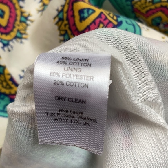 Lucy & Laurel Skirt Linen Size 2 NWT - Picture 5 of 8